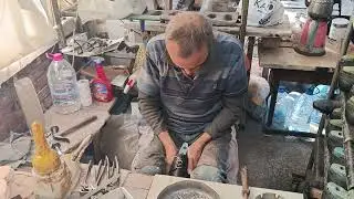 Handmade Oxford Shoe &ndash; Lasting & Nailing Process | Artisan Shoemaking in Istanbul