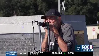 Jackson Square musician cuts through the fog with an eye on the future