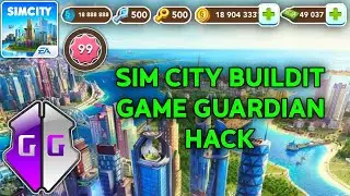 SIMCITY BUILDIT*HACK ALL RESOURCE FROM LEVEL UP LEAGUE | REAL SERVER | WITH GAME GUARDIAN | 2025