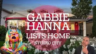 Internet personality Gabbie Hanna is selling her colorful Studio City home!