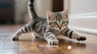 The Kitten Who Tried to Catch the Red Dot 😹🔴 | Funny & Cute Cat Story #cat #kitten #pets #petlovers