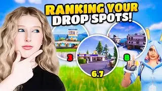 The WORST and The BEST Drop Spots in Fortnite!