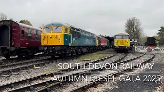 South Devon Railway diesel gala autumn 2025