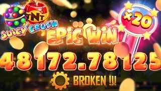 This JUICY CRUSH SLOT was LEGIT BROKEN & it made me RICH!? (Highlights)