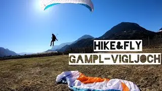 Sunny Sunday hike and fly Vigiljoch - Gamplalm, Südtirol