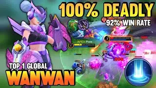 WanWan Best Build 2021 | Top 1 Global WanWan Gameplay | By Pixie | Mobile Legends✓