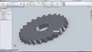 Engrane recto en Solidworks 2010