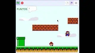 Pequeño Motor de Juego de Super Mario Bros en Scratch