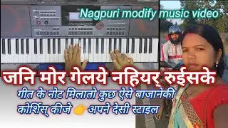 जनी मोर गेलये नहियर् रुईसके//haire jani more modify nagpuri instrument music video #ctx9000in
