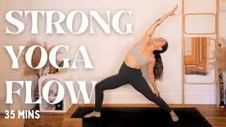 35 min POWER VINYASA YOGA | Build inner heat & get sweaty
