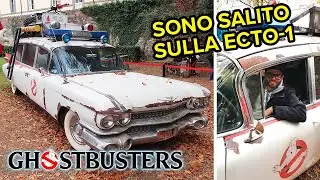 ECTO 1 GHOSTBUSTERS REPLICA A LUCCA COMICS 2021 legacy