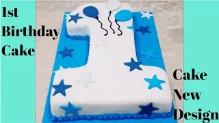 1st Birthday Cake for Baby Boy | 1 Number Cake | Baby Boy Birthday | Life With Faizan