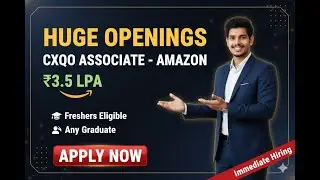 Amazon Job updates | CXQO Associate amazon 2026 Latest Updates | Amazon jobs in telugu 2026 latest