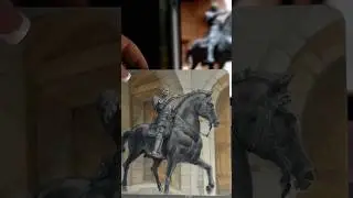 Markers drawing process✍🏽monumento equestre al Gattamelata by Donatello #sketchmarker #copicdrawing
