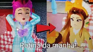 A NOSSA ROTINA DA MANH&Atilde; DE OUTONO! - Roblox Royale High