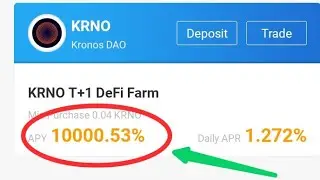 10000.53% APY DeFi Farm on Hotbit