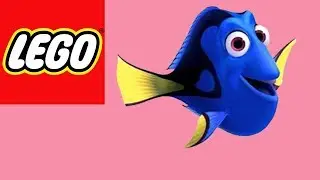 How to Build LEGO Disney Pixar Dory - Finding Dory Stop Motion Build