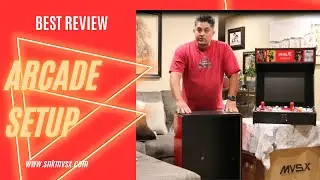 How to  install the SNK MVSX home arcade bartop and base together?