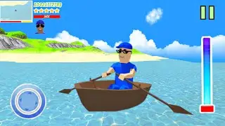 Jack Found New Rowboat 🚣 In Dude Theft Wars | Dtw Boats.😱