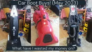 Car Boot Hoovers! What garbage did we buy this time...