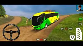 Coach Bus Simulator India Off-road Driving Bus Game | New Update 2025 Full Gameplay Video #12