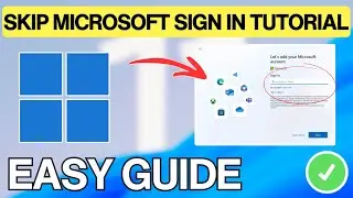 How to Skip Microsoft Sign In Windows 11 Setup (UPDATED) 2026