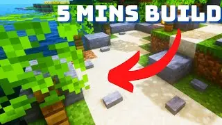The Simplest Minecraft Japanese Zen Garden