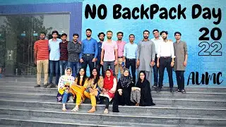 No BackPack Day & Last Study Day 🤩 || Life at Air University Multan Campus || VLOG # 02