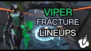 Easy Fracture Viper Lineups - Valorant