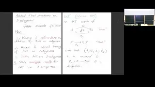 Adrian Miranda - Abstract Kleisli structures for 2-categories
