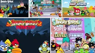Angry Birds (Stitches & Snitches & Witches & Super Kawaii Level) Vs Psy Gangnam Style Mashup Parody