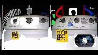 Room 833&rsquo;s whirlpool washer bedding pet with preasoak 