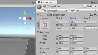 Unity 4.6 Advanced UI Elements - Drop Down Menus