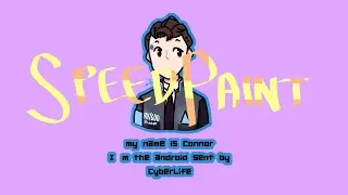 Connor, the android sent by CyberLife | SPEEDPAINT | G.DUMPP