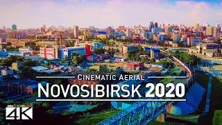 【4K】🇷🇺 Drone Footage 🔥 Novosibirsk - RUSSIA 🔥 Siberia's Marvellous Metropolis 🔥 Новосиби́рск