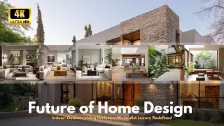 2025&rsquo;s Luxe Minimalist Homes Stone Timber Exterior, Floor-to-Ceiling Glass, and Indoor Outdoor Magic