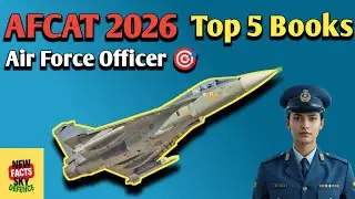 Top 5 Books To Crack AFCAT 2026 In First Attempt 🔥 Best Strategy & Study Material