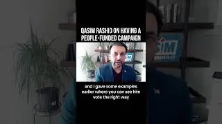 People-Funded v Corporate-Funded #politicians #CivicCipher #qasimrashid #democrat #liberal #politics