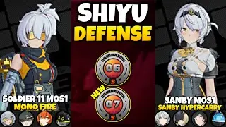NEW Shiyu Defense Critical Node Stage 6-7 S Rank Soldier 11 & Sanby | Zenless Zone Zero