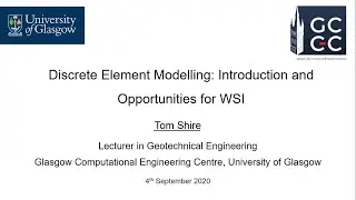Discrete Element Modelling: Introduction and Opportunities for Wave Structure Interaction