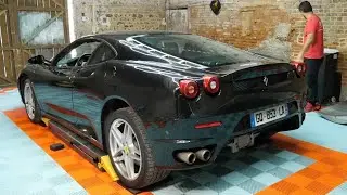 Ferrari F430 F1 Gearbox Service: Oil Change, Clutch Wear & PIS Adjustment PART 1
