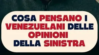 Robby Giusti - Guardate e ascoltate questo venezuelano.