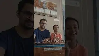 Father and Daughter Learning classical music together
