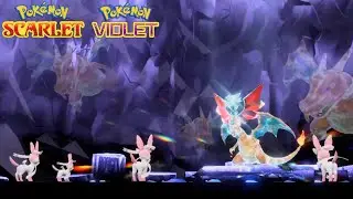 Pok&eacute;mon Scarlet & Violet - Four Sylveon Vs Charizard the Unrivaled - Tera Raid Battle
