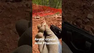 Phantom inclusion crystal from Avatar Crystal Mine!! #crystals #mining #phantom #quartz #wow #viral