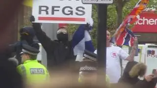 UAF Protest Against SDL in Wishaw 2017 Video 6