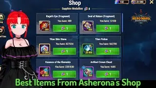 Asherona and Pyro's Shop and the Best Items to Buy &mdash; Hero Wars: Dominion Era