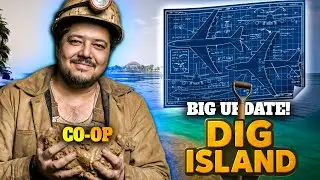 #2 | Can We Escape This Island? ✈️ | Dig Island Co-op | Full Gameplay