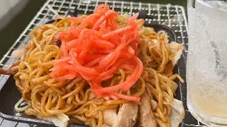 Do you know Yakisoba? Camp food on the balcony! | #cooking #noodle #japan