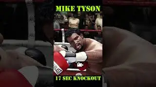 #fastestKO #gamer #gaming #boxing #fight 17 sec knockout MIKE TYSON